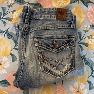 BKE Women's Stela Blue Boot Cut Jeans
